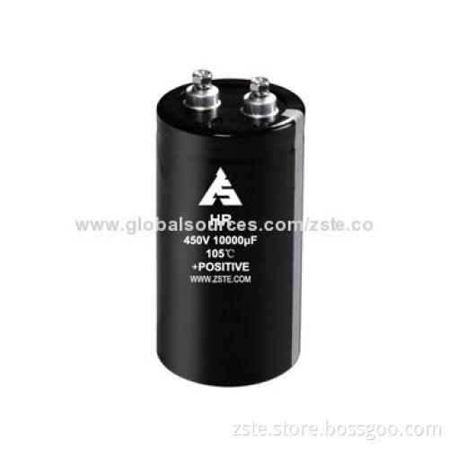 Aluminum Electrolytic Capacitor, Screw Type, High Temperature, Long Life, High RippleNew